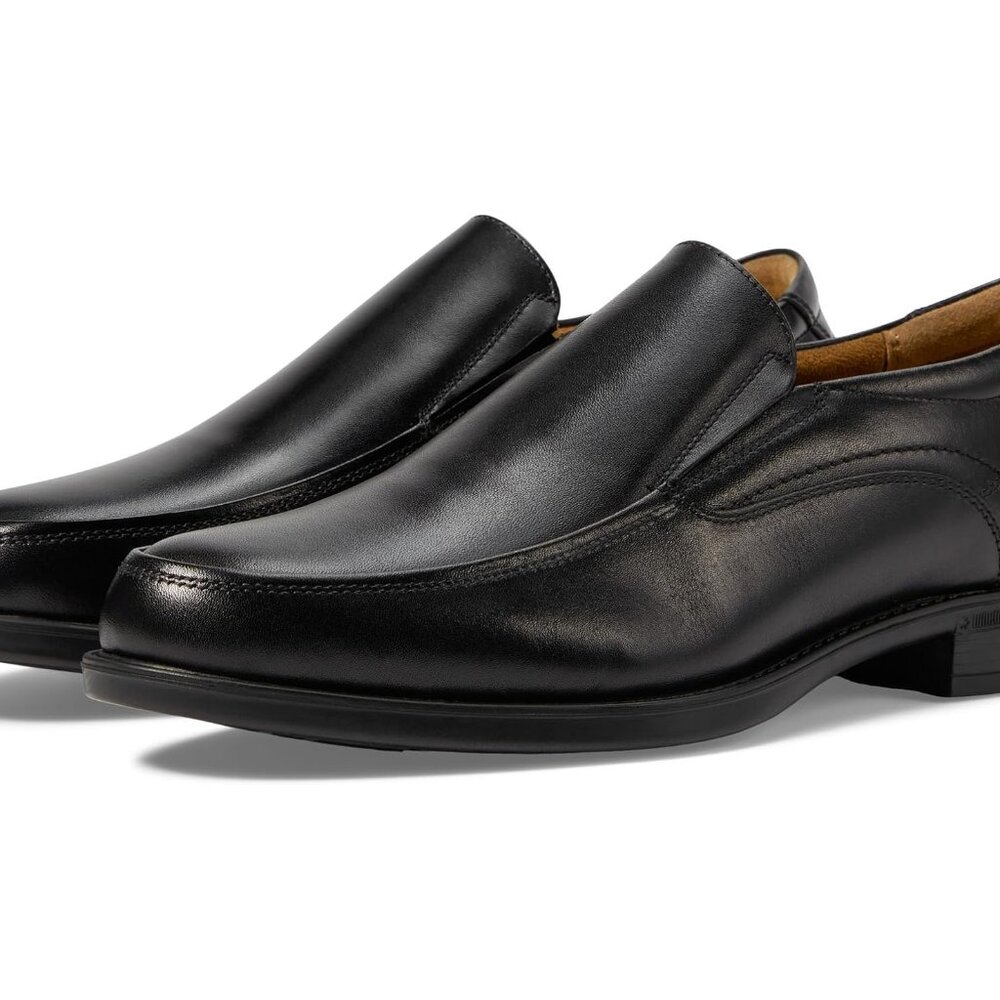 Florsheim® Midtown Moc Toe Slip-On Leather Dress Shoes